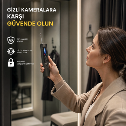 MahremKoru®  gizli kamera ve takip cihazı dedektörü