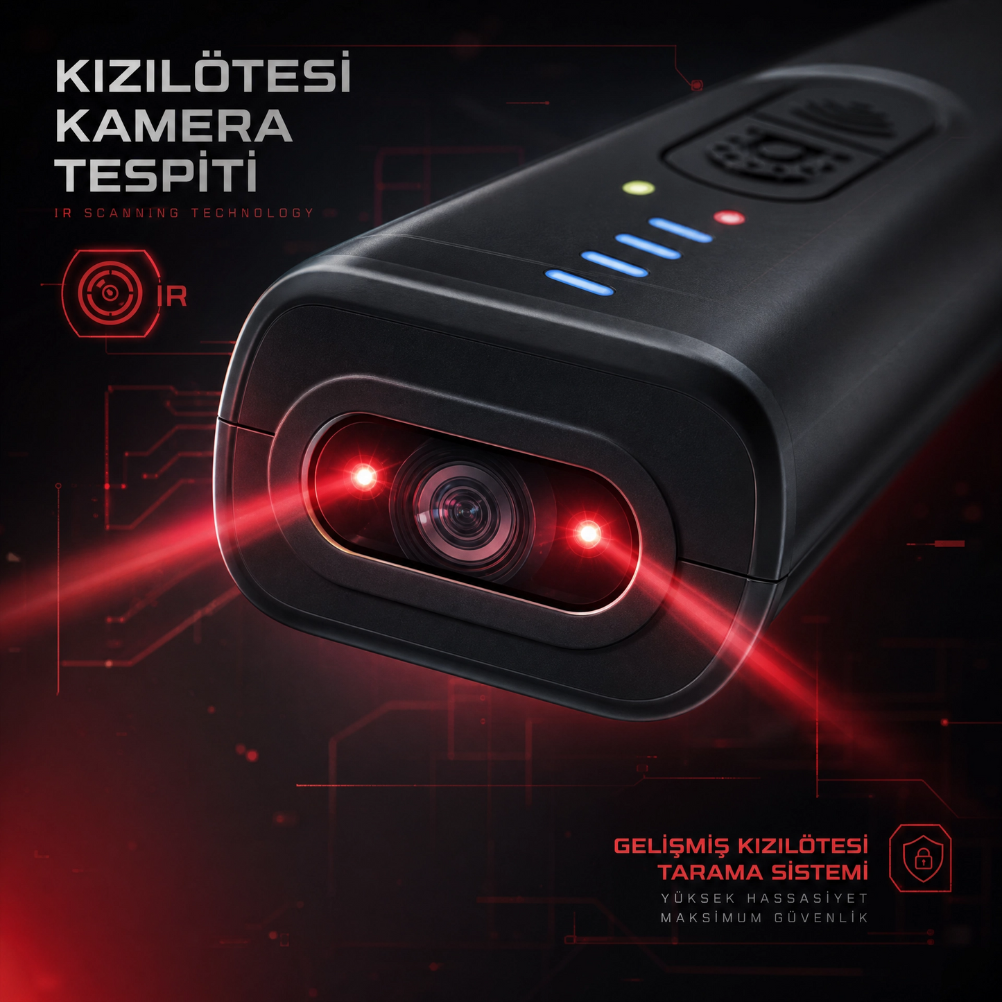 MahremKoru®  gizli kamera ve takip cihazı dedektörü